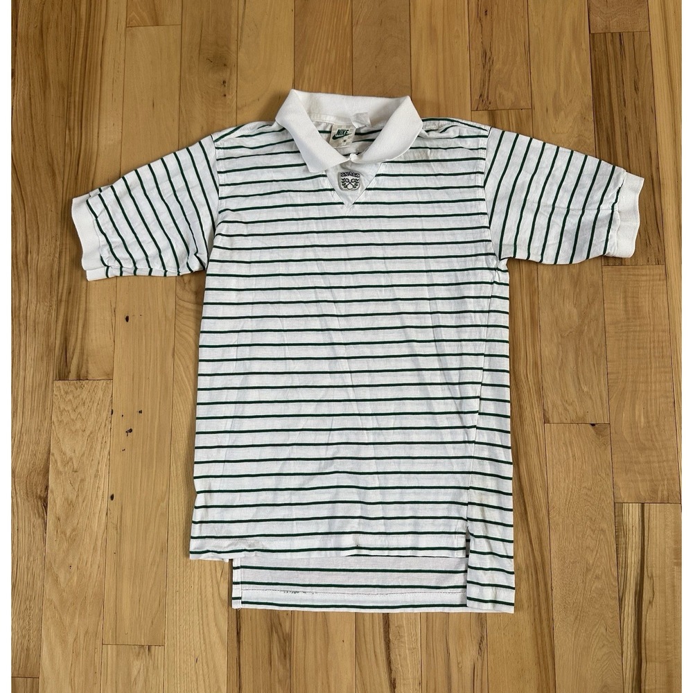 Nike John McEnroe Challenge Court Checkerboard Tennis Polo Shirt Small Agassi